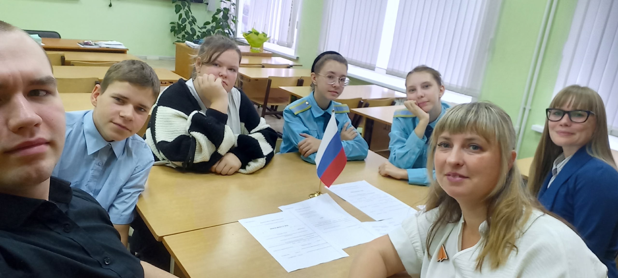 В Кирилловской школе ведется подготовка к выборам в школьное ученическое самоуправление.